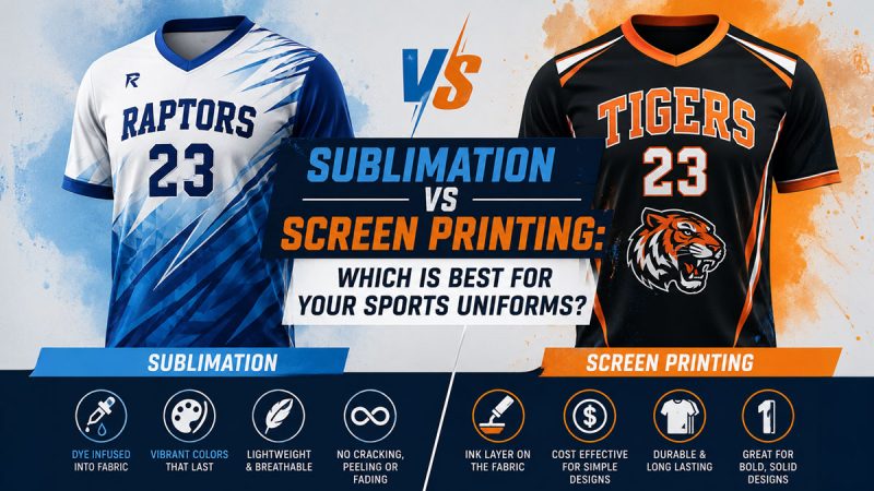 Sublimation vs Screen Printing: Which is Best for Your Sports Uniforms?